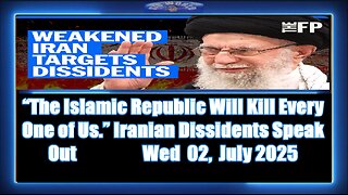 “The Islamic Republic Will Kill Every One of Us.” Iranian Dissidents Speak Out