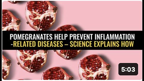 "Science Reveals How Pomegranates Prevent Inflammation-Related Diseases"
