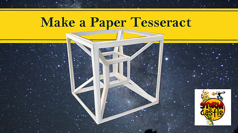 Make a Paper Tesseract