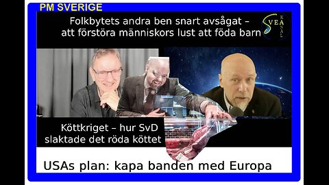 PM Sverige 70: USA:s plan – kapa banden med Europa