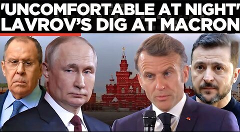 Lavrov Slams Macron’s “Cannibal” Comment in Fiery Reply