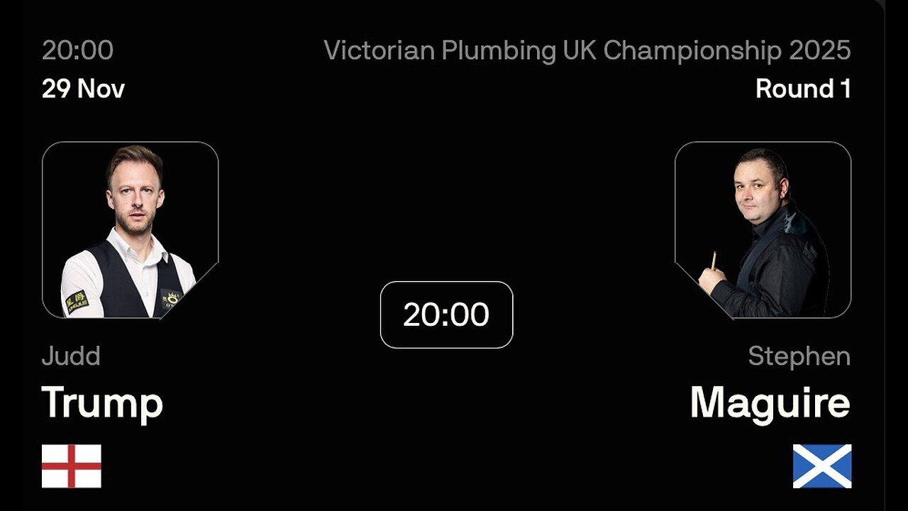 🔴 ถ่ายทอดสดสนุกเกอร์ 🏴󠁧󠁢󠁥󠁮󠁧󠁿 จัดด์ ทรัมป์ VS สตีเฟ่น แม็คไกวร์ 🏴󠁧󠁢󠁳󠁣󠁴󠁿 ศึก ยูเค