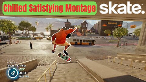 EA Skate. | Chilled Satisfying Montage | San Vansterdam | 4K
