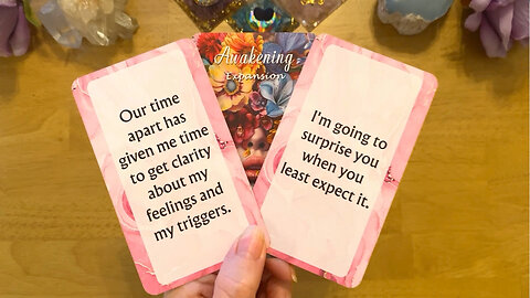 YOU MAY NOT EXPECT THIS WITH YOUR PERSON, GET READY! 💖 (COLLECTIVE LOVE READING) 💞