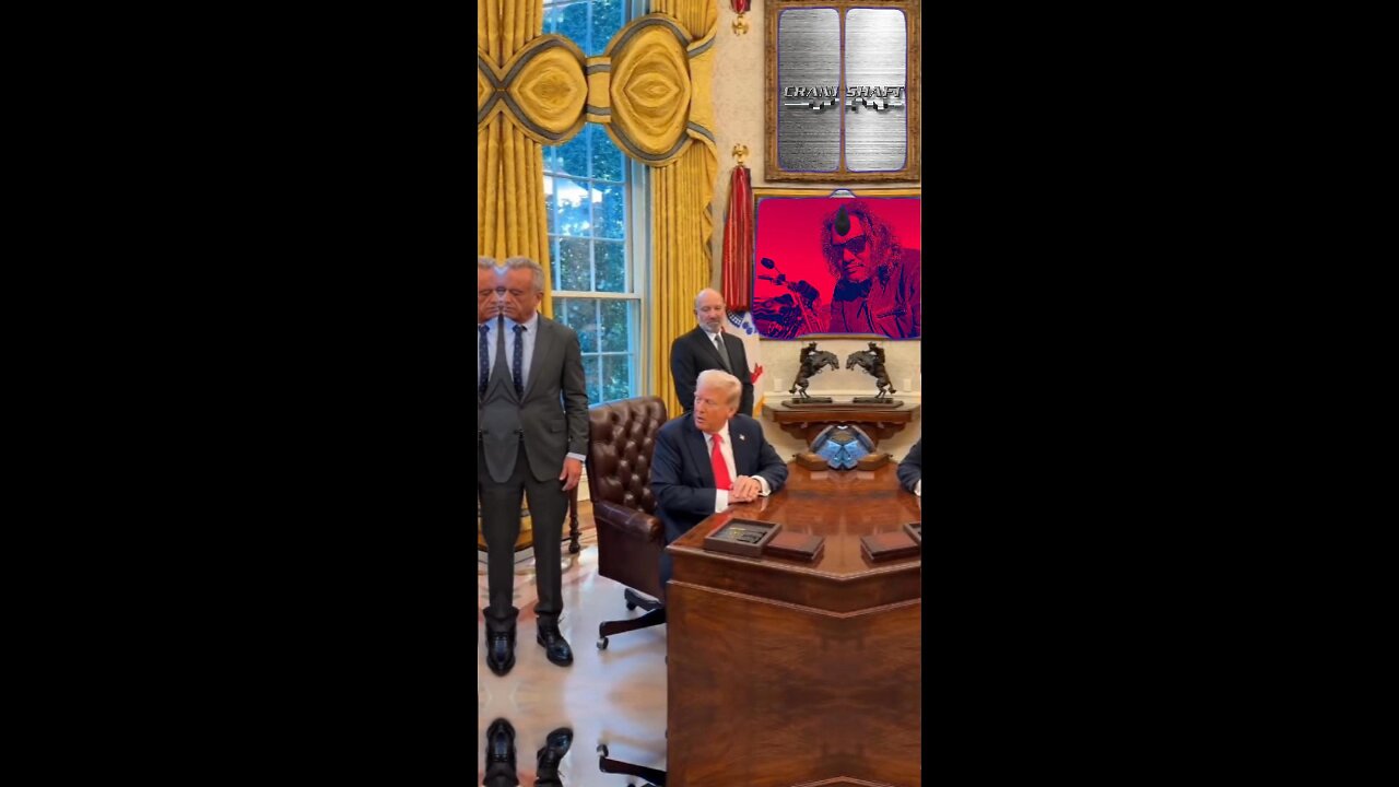 Trump & RFK Jr Present The Combustion Chamber In The Oval Office! Stream It! Links In Description.