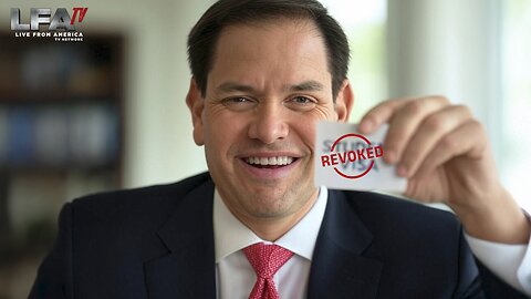 RUBIO REVOKING STUDENT VISAS FOR BREAKING THE LAW!