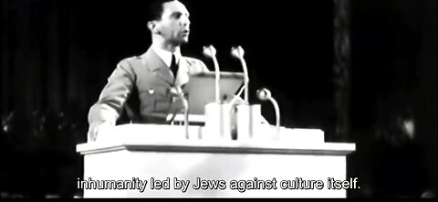 DR.GOEBBELS - 1935 DELIVERS ADDRESS AGAINST BOLSHEVIKS 👊