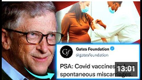 "Gates Foundation Insider Alleges COVID Vaccines Used for Global Depopulation"