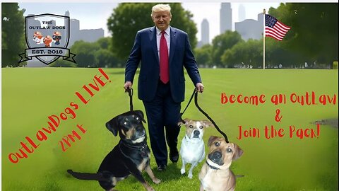OutLawDogs LIVE! Ep. 53-Statue of Liberty History & Fun Trump (Retro) News