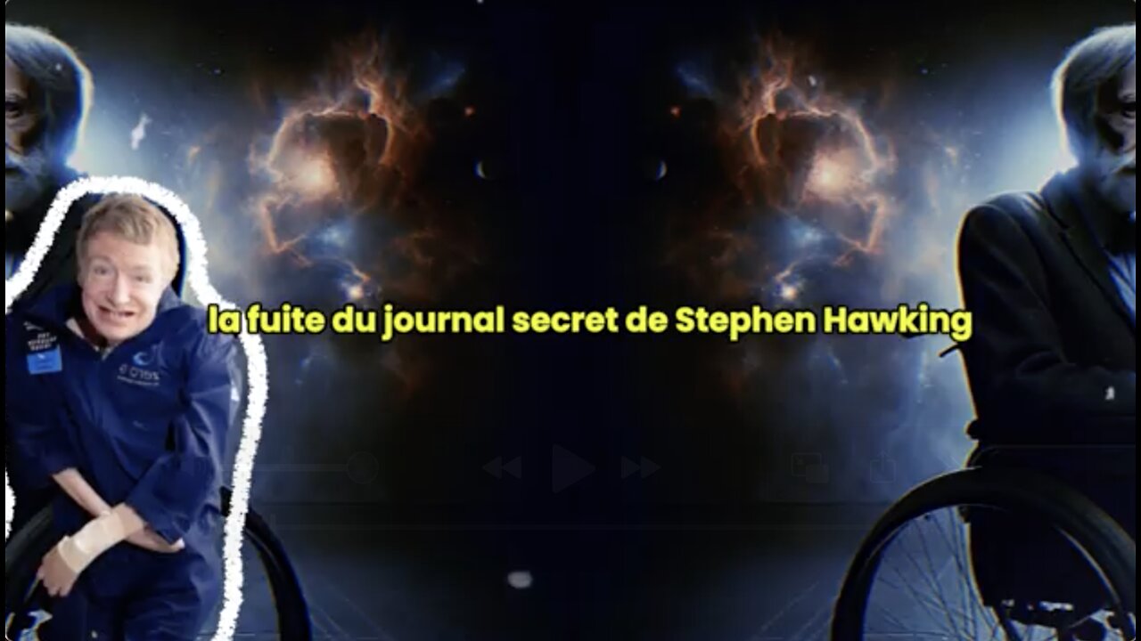 La Fuite Du Journal Secret De Stephen HAWKING