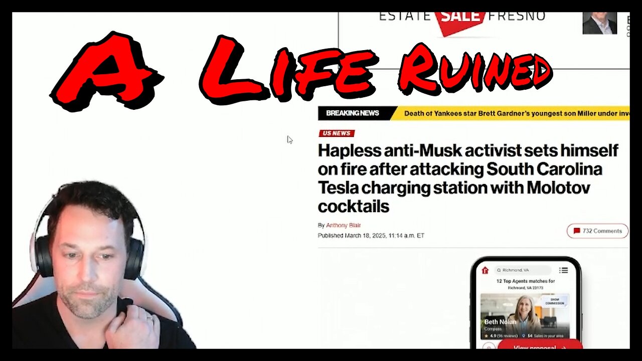 Immediate Karma for Anti-Musk Arson