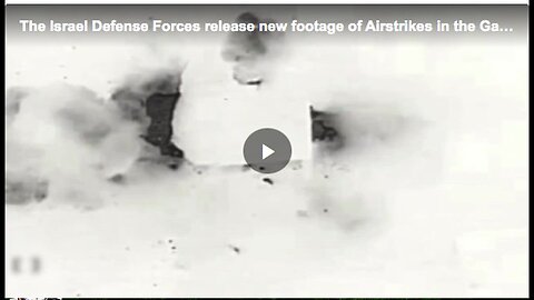 "Israeli Defense Forces Conduct Airstrike in the Gaza Strip"