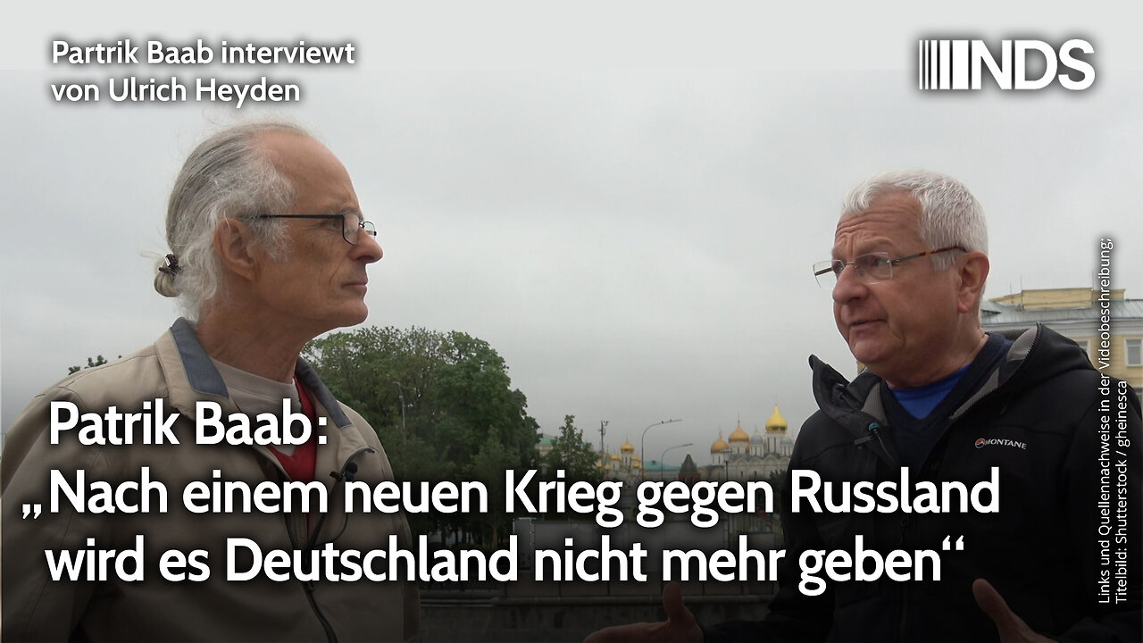 Patrik Baab:„Nach einem neuen Krieg gegen Russland wird es Deutschland nicht mehr geben“ NDS-Podcast