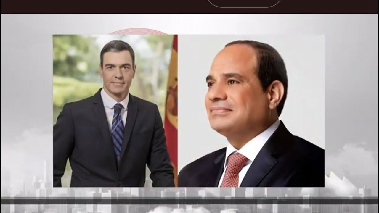 Egypt's President El-Sisi, Spanish PM urge Gaza ceasefire, two-state solution| News Bulletin