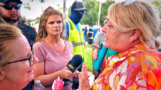 Paid Protestors Silence Reasonable Democrat