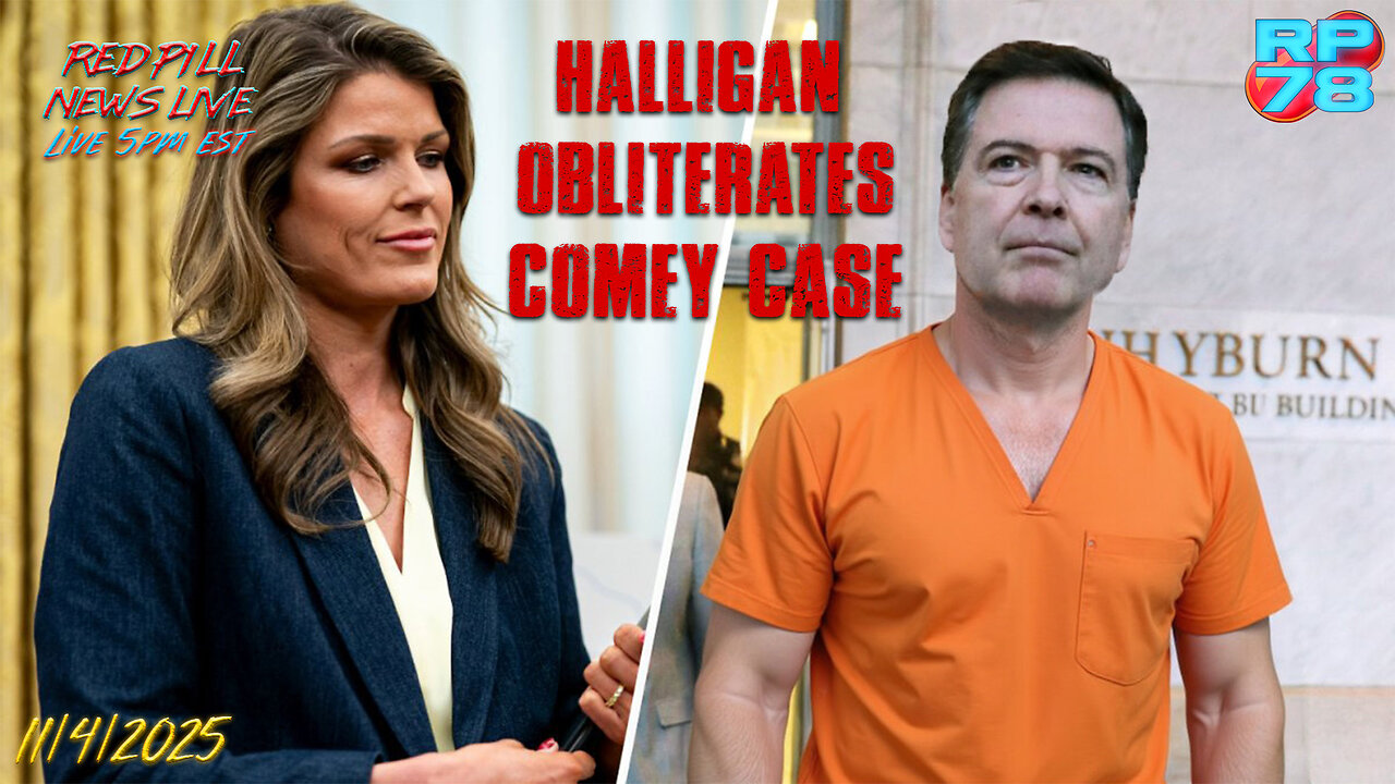 Halligan Responds with Fire, Drops The Sauce on Red Pill News Live