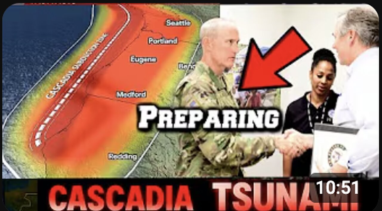 ALERT: Cascadia Tsunami Threat | Gov Race to Prep for 9.0 Quake