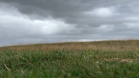 Walking on a Neolithic long barrow burial mound