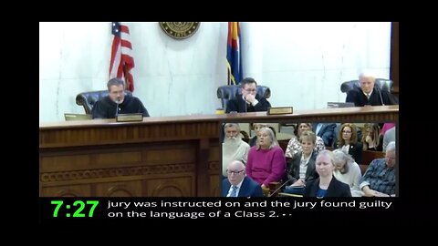 appellate courts hearing of Tina Peters