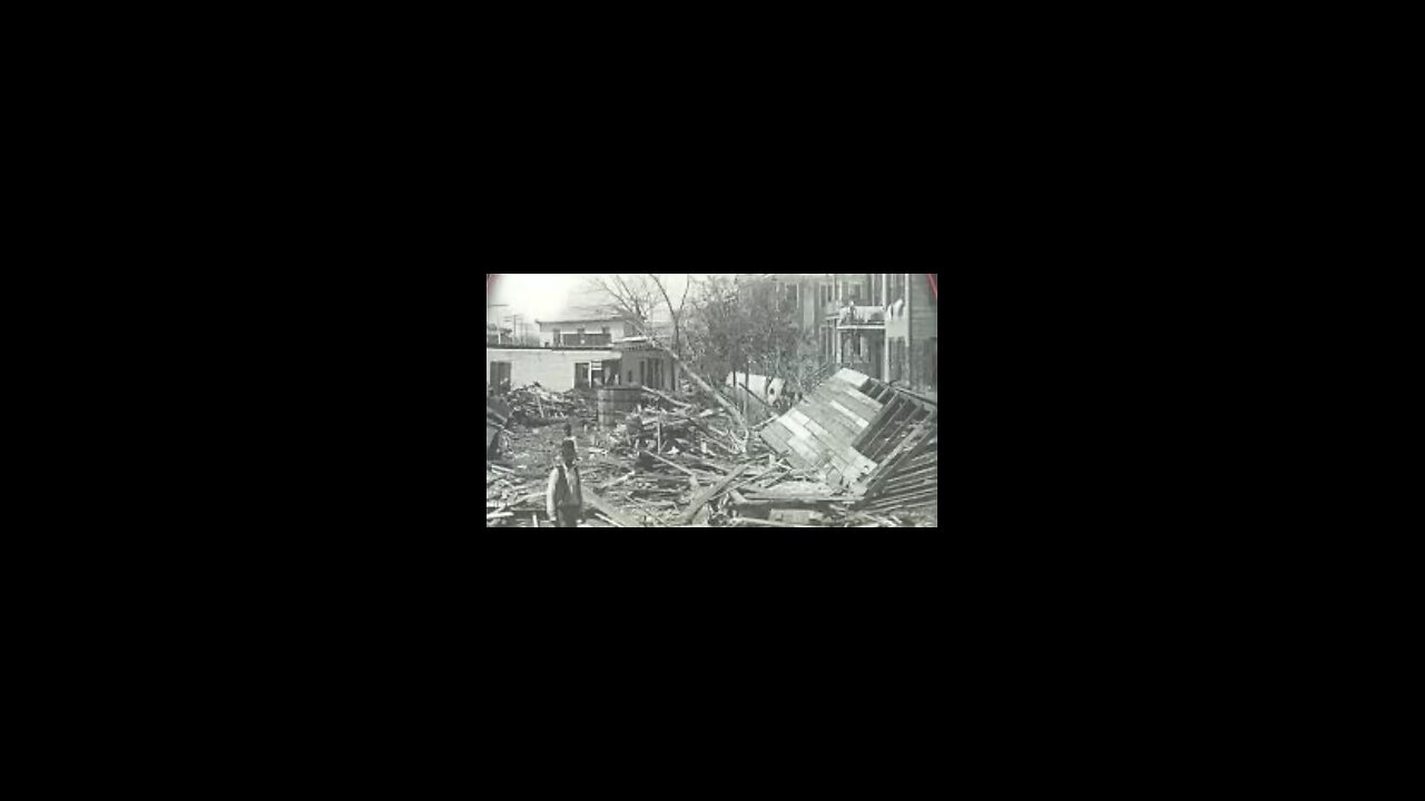 Galveston Hurricane disaster