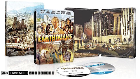 Earthquake [4K UHD Limited Edition Steelbook & Standard 4K UHD]