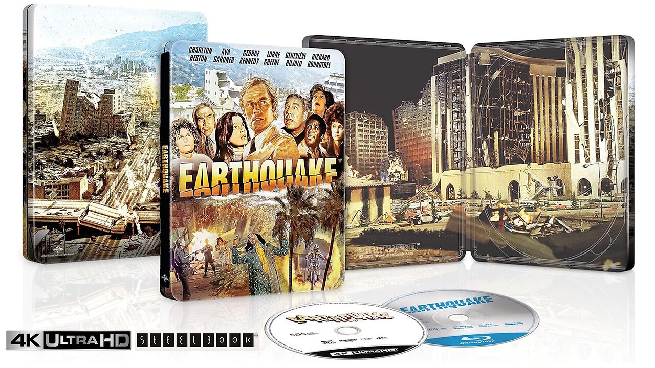 Earthquake [4K UHD Limited Edition Steelbook & Standard 4K UHD]