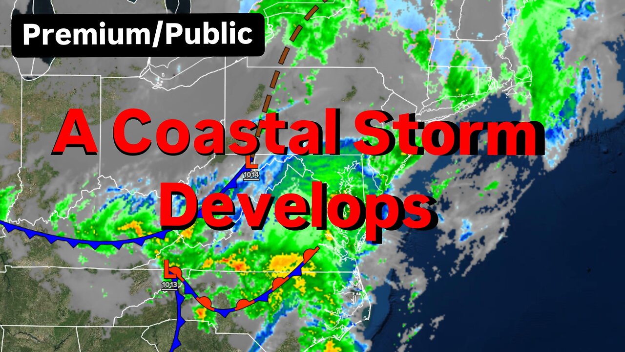 A Coastal Storm Develops