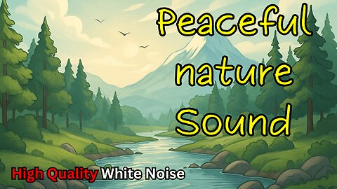 Calming White Noise (Black Screen) | Sleep, Focus, Relax