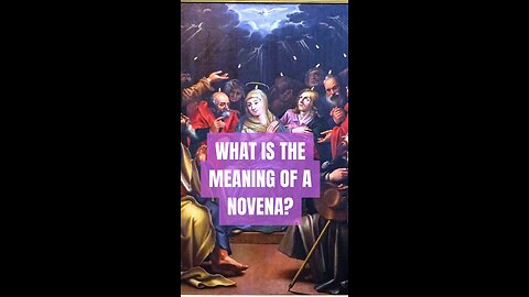 WHAT IS A NOVENA? #truth #jesus #mary #joseph #ihs #church #bible #christian #saints #trinity