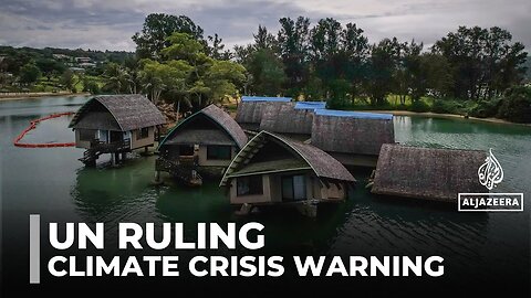 In landmark opinion, UN court says climate change an ‘existential threat’
