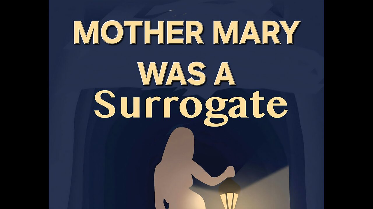 JESUS WAS NOT BIOLOGICALLY MARYS SON