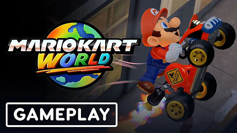 Mario Kart World Free Roam Switch 2 Gameplay - Nintendo Treehouse - Live