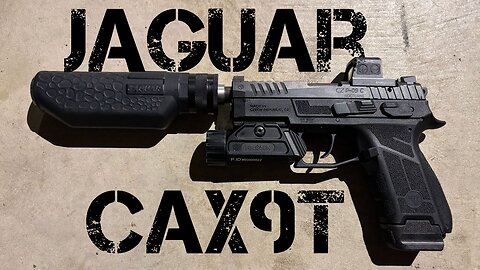 Jaguar CAX9T Pistol Suppressor First Shots/First Look