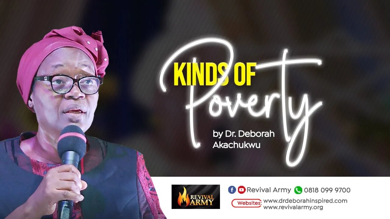 KINDS OF POVERTY _ BISHOP DEBORAH MACFOY AKACHUKWU, Ph.D