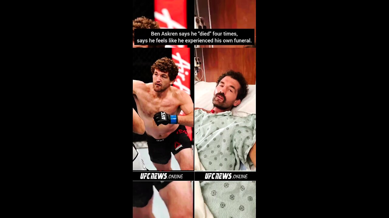 Ben Askren says he "died" four times and felt like he attended his own funeral 🕊️