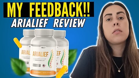 ARIALIEF - (( MY HONEST FEEDBACK!! )) - ARIALIEF REVIEW - ARIALIEF REVIEWS - ARIALIEF SUPPLEMENT