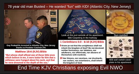 78 year old man Busted – He wanted “fun” with KlD! (Atlantic City, New Jersey)