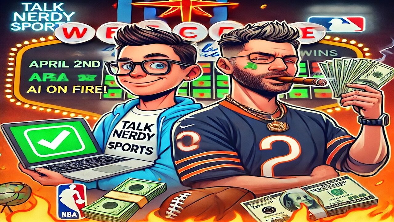 4/2/25 - AI Drops a +2000 Parlay Nuke & Vasil’s Back to Talk His 💩