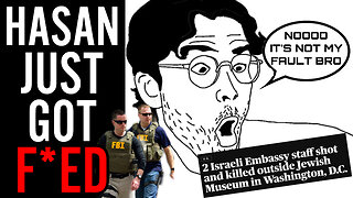 DERANGED Free Palestine Supporter ENDS Two Lives And Hasan Piker BLAMED By The ADL!!