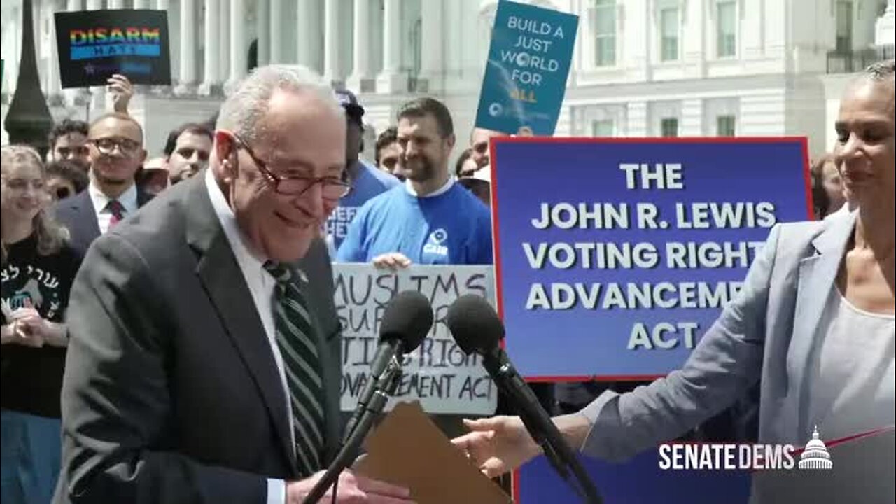 Schumer: Our Democracy Is Being Taken Away