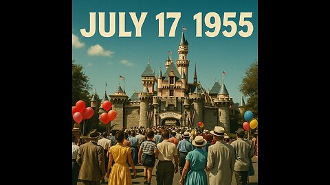 “Disneyland Opened Today in 1955 🎢 | A Dream That Changed the World”