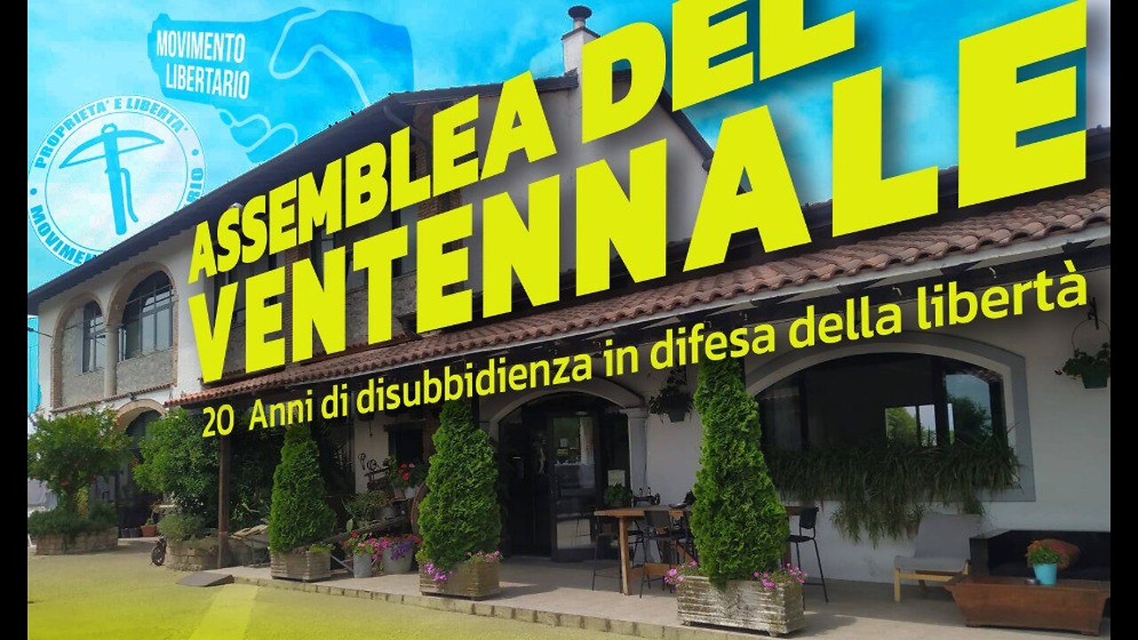 Treviglio 13.09.2025 - Movimento Libertario 2005/2025 - Il Ventennale