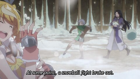 snow ball fight | Reborn as a Vending Machine Season 2