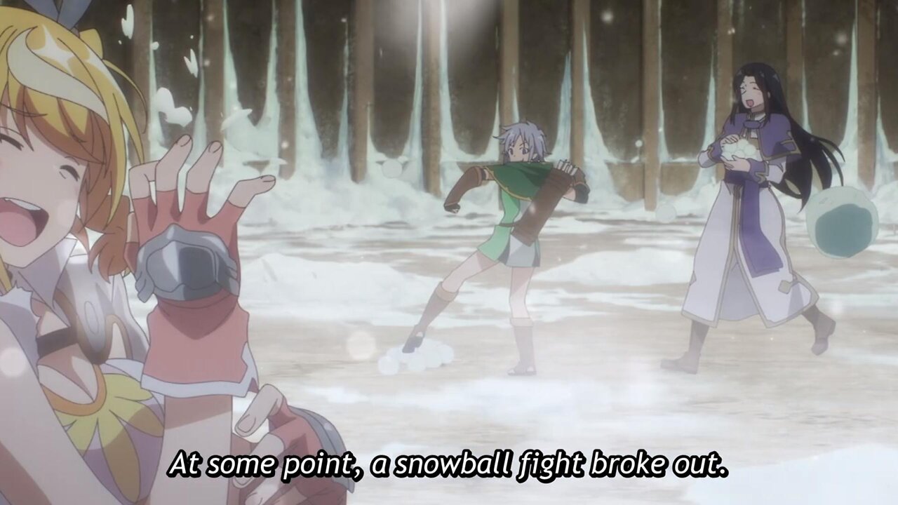 snow ball fight | Reborn as a Vending Machine Season 2