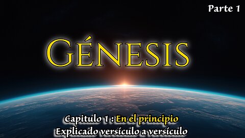 ¿Cómo comenzó el universo? La verdad detrás de Génesis 1:1-2 | Estudio Bíblico explicado (Parte 1)