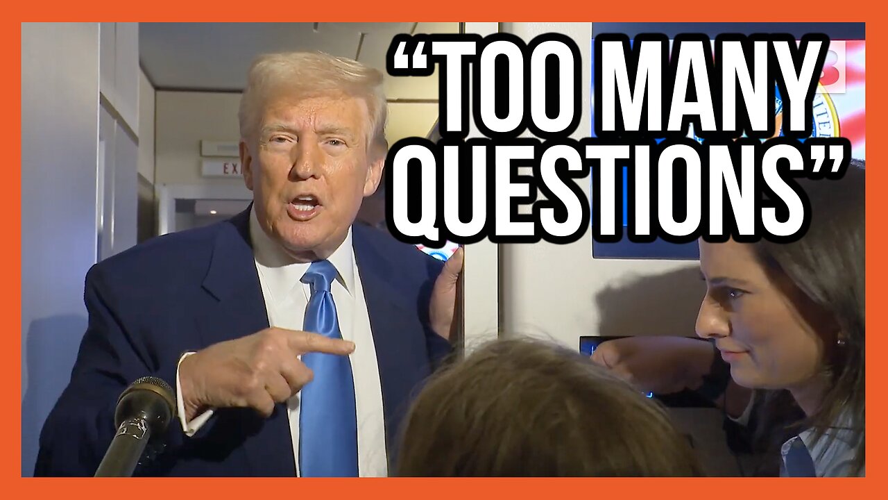 "Another Question, Please" President Trump Skips Question from Leftist Outlet Bloomberg