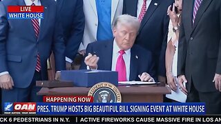 President Trump has now officially signed the Big Beautiful Bill
