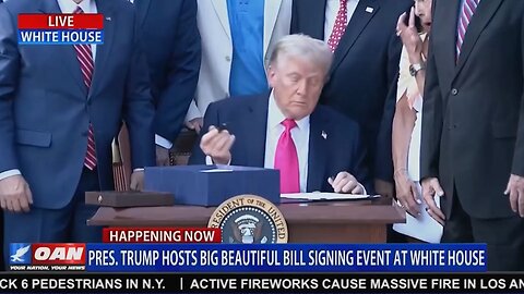 President Trump has now officially signed the Big Beautiful Bill