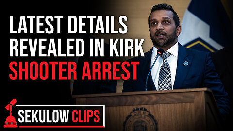 Latest Details Revealed in Kirk Shooter Arrest