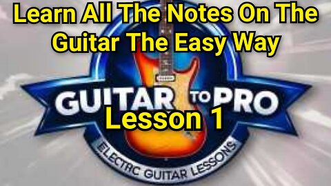 Lesson 2 The A string. Learn All The Notes On The Guitar.